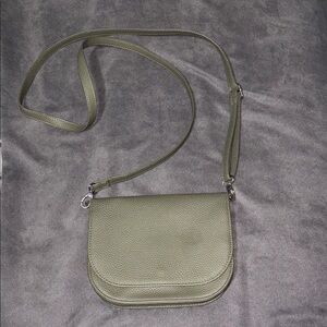 Thirty-One Sage Green Convertible Crossbody/Belt Bag